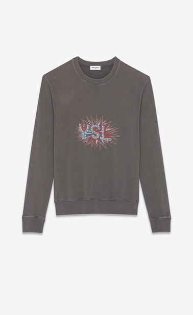 “YSL disco” sweatshirt